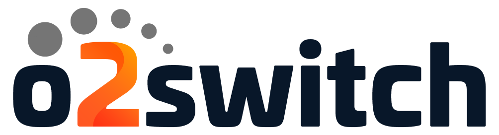 Logo de l'hébergeur O2 Switch